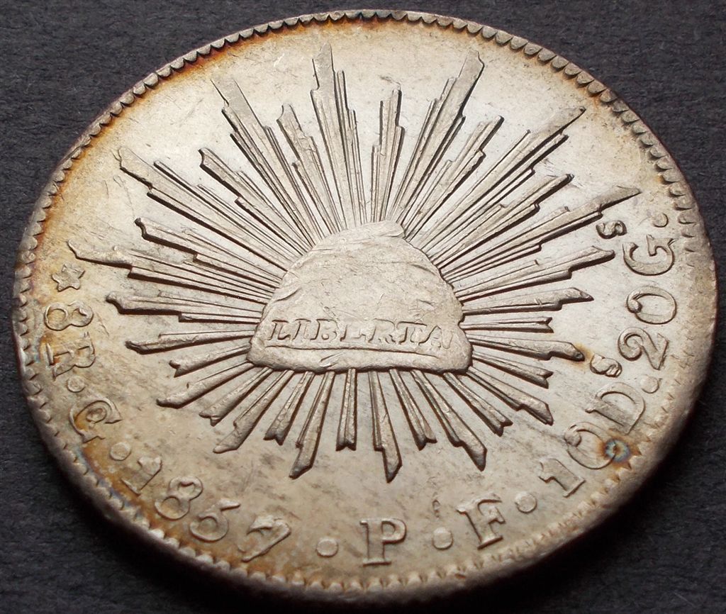 1857/5-Go-Guanajuato-8-Reales
